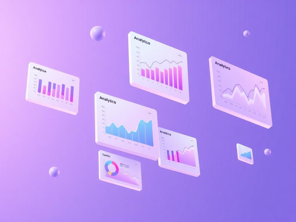 Analytics dashboard illustration